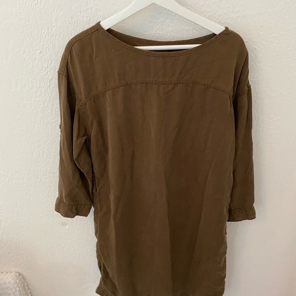 Three dots anthropologie utility shirt dress - Picture 11 of 12
